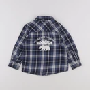 Vertbaudet - chemise blanc, bleu - 4 ans