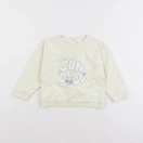 Vertbaudet - sweat jaune - 18 mois
