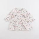 Tape à l'oeil - robe beige - 6 mois