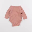 Vertbaudet - body rose - 0 mois
