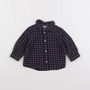 Jacadi - chemise bleu - 6 mois