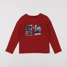 Okaidi - tee-shirt rouge - 6 ans