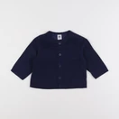 Petit Bateau - chemise bleu - 12 mois
