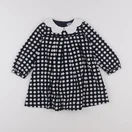 Jacadi - robe bleu, blanc - 24 mois