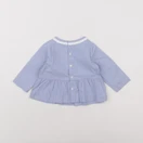 Jacadi - blouse bleu - 6 mois