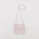 Jacadi - moufles rose - 6 mois