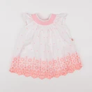 Billie Blush - robe blanc, rose - 6 mois