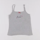 Vertbaudet - maillot de corps gris - 4 ans