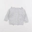 Vertbaudet - gilet gris - 6 mois