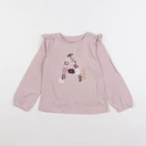 Vertbaudet - tee-shirt rose - 5 ans