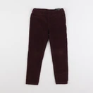 H&M - pantalon rouge - 3/4 ans