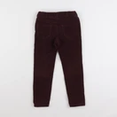 H&M - pantalon rouge - 3/4 ans
