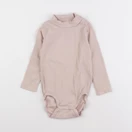 H&M - body à col rose - 18/24 mois