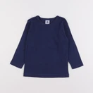 Petit Bateau - maillot de corps bleu - 3 ans