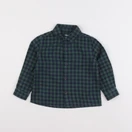 Mango - chemise bleu, vert - 2/3 ans