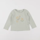 Vertbaudet - tee-shirt vert - 3 ans