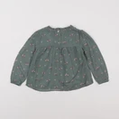 Vertbaudet - blouse vert - 3 ans