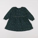 Vertbaudet - robe vert - 3 ans