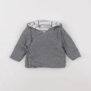 Vertbaudet - veste gris - 6 mois