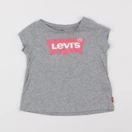 Levi's - tee-shirt gris - 12 mois
