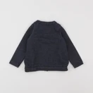 Petit Bateau - sweat bleu, or - 18 mois