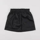 Vertbaudet - jupe simili noir - 8 ans