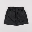 Vertbaudet - jupe simili noir - 8 ans