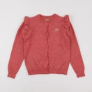 Vertbaudet - gilet rose - 8 ans
