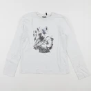 IKKS - tee-shirt blanc - 10 ans