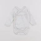 Petit Bateau - body blanc - 3 mois