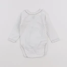 Petit Bateau - body blanc - 3 mois