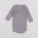 Petit Bateau - body gris - 3 mois