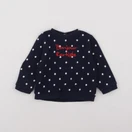 Boutchou - sweat bleu - 12 mois