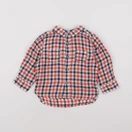 Tape à l'oeil - chemise bleu, orange - 12 mois