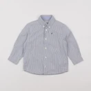 Jacadi - chemise blanc, bleu - 18 mois à 2 ans