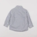 Jacadi - chemise blanc, bleu - 18 mois à 2 ans