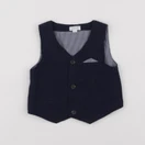 Vertbaudet - gilet bleu - 9 mois