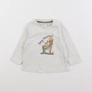 Tape à l'oeil - tee-shirt gris - 6 mois