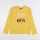 IKKS - tee-shirt jaune - 12 ans