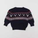 Vertbaudet - pull bleu - 3 ans