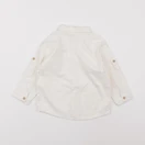 H&M - chemise blanc - 12/18 mois