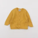 Petit Bateau - gilet jaune - 6 mois