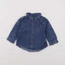 Zara - chemise bleu - 3/6 mois