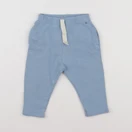 Petit Bateau - jogging bleu - 12 mois