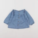 Boutchou - blouse bleu - 6 mois