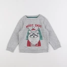 Vertbaudet - sweat gris - 3 ans