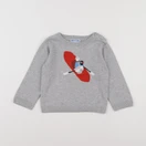 Jacadi - pull gris - 24 mois