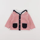 Jacadi - gilet multicolore - 3 mois