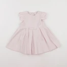 Jacadi - robe rose - 12 mois