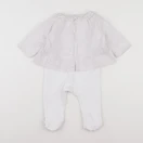Jacadi - pyjama coton blanc - 6 mois